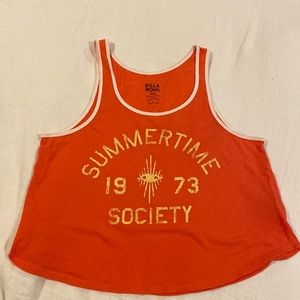 Billabong tank top size small